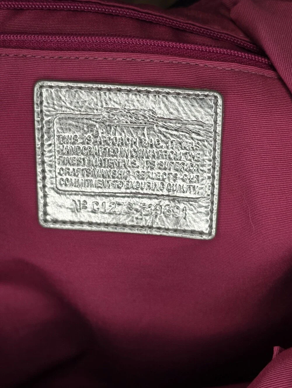 COACH POPPY BACKPACK F19691